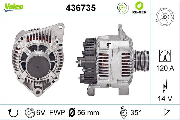 Alternator VALEO 436735