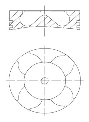 Tłok MAHLE 081PI00103001