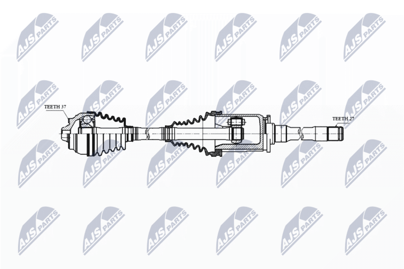 Wał napędowy NTY NPW-BM-030