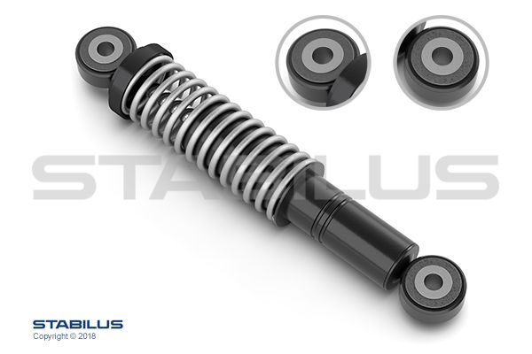 Tłumik drgań, pasek wieloklinowy STABILUS 763462
