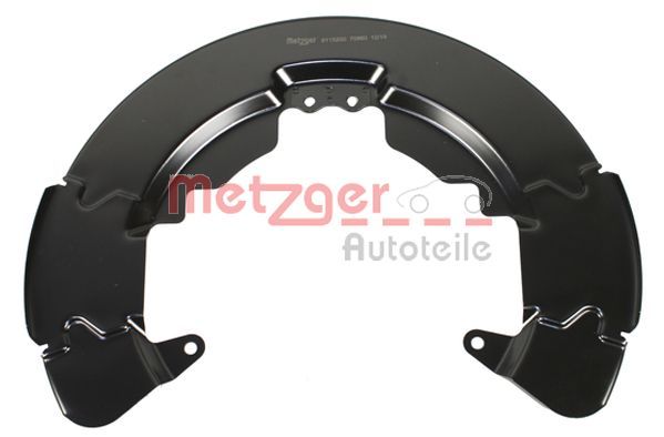 Panel rozbryzgiwujący, tarcza hamulcowa METZGER 6115200