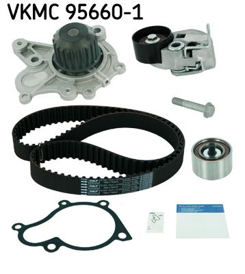 Pompa wody + zestaw paska rozrządu SKF VKMC 95660-1