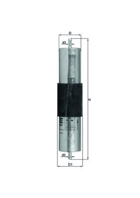 Filtr paliwa KNECHT KL 66