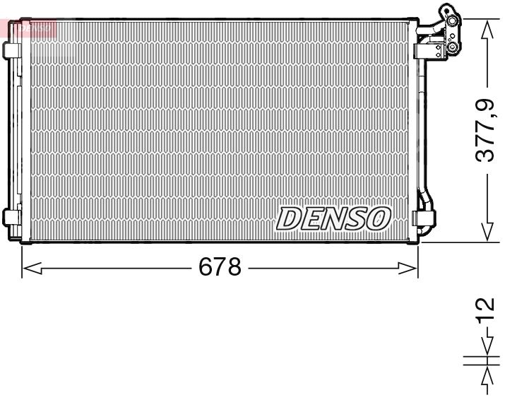 Skraplacz, klimatyzacja Denso DCN32068