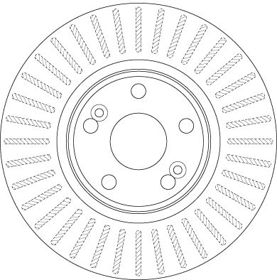 Tarcza hamulcowa TRW DF6233S