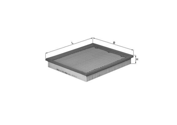 Filtr powietrza MAHLE LX1272