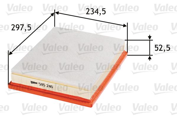 Filtr powietrza VALEO 585246