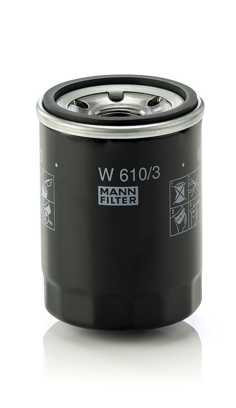Filtr oleju MANN-FILTER w 610/3