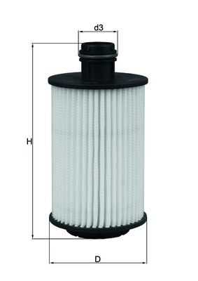 Filtr oleju KNECHT OX 1012D