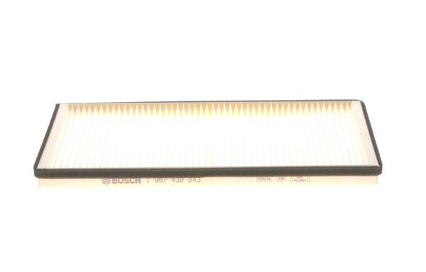 Filtr, wentylacja przestrzeni pasażerskiej BOSCH 1987432043