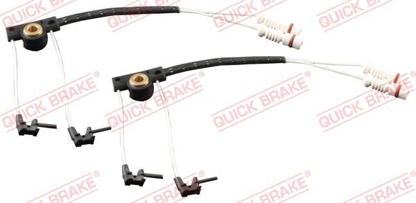 Styk ostrzegawczy, zużycie okładzin hamulcowych QUICK BRAKE WS 0422 A