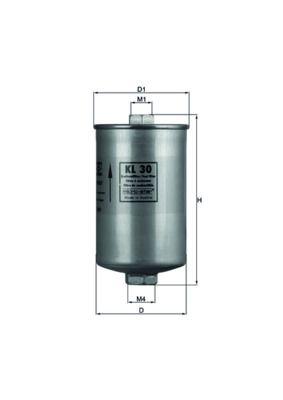 Filtr paliwa KNECHT KL 30