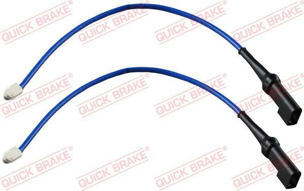 Styk ostrzegawczy, zużycie okładzin hamulcowych QUICK BRAKE WS 0368 A