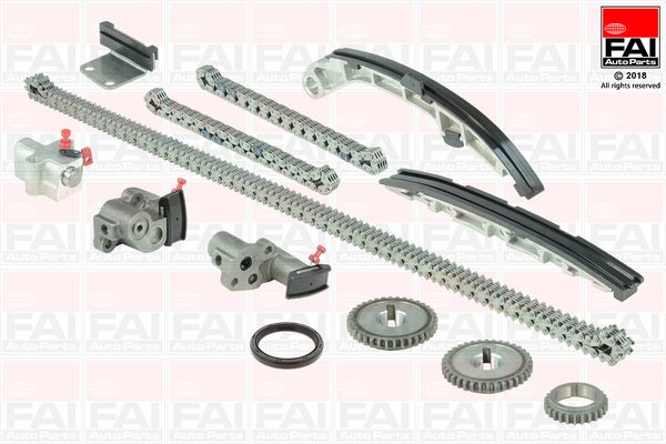 Zestaw łańcucha rozrządu FAI AutoParts tck252l