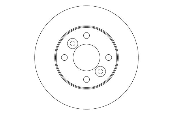 Tarcza hamulcowa TRW DF3989