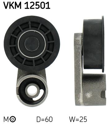 Rolka napinacza, pasek rozrządu SKF vkm 12501