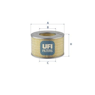 Filtr powietrza UFI 27.097.00