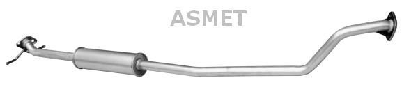 Tłumik środkowy ASMET 05.197