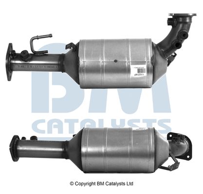Filtr sadzy / filtr cząstek stałych, układ wydechowy BM CATALYSTS BM11074P