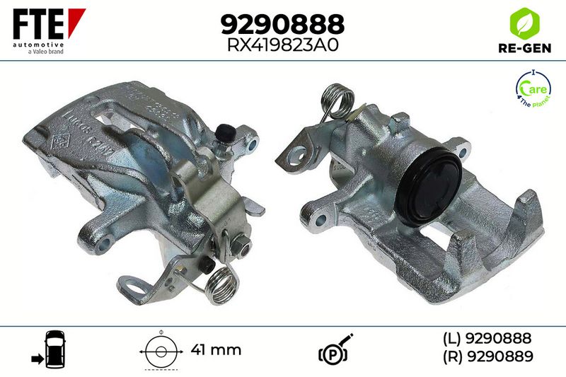 Zacisk hamulca FTE 9290888