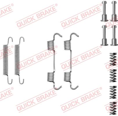 Zestaw akcesoriów, szczęki hamulcowe hamulca postojowego QUICK BRAKE 105-0801