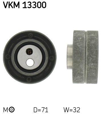 Rolka napinacza, pasek rozrządu SKF vkm 13300