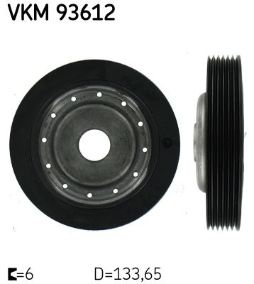 Koło pasowe, wał korbowy SKF VKM93612