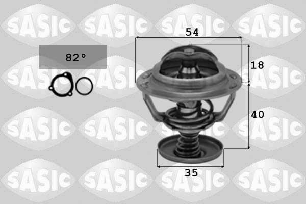 Termostat, płyn chłodzący SASIC 3306023