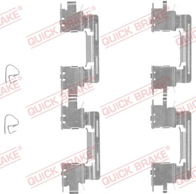 Zestaw akcesoriów, klocki hamulcowe QUICK BRAKE 109-1613