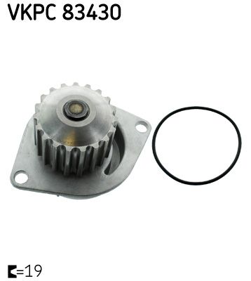 Pompa wody, chłodzenie silnika SKF VKPC 83430