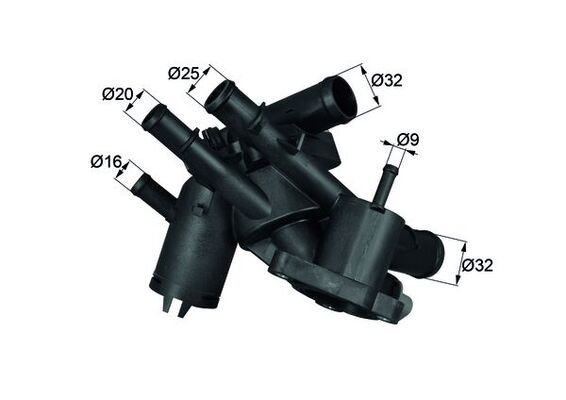 Termostat, płyn chłodzący MAHLE TM4109