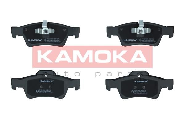 Zestaw klocków hamulcowych, hamulce tarczowe KAMOKA JQ1013662