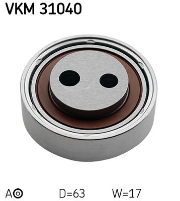 Rolka napinacza, pasek klinowy wielorowkowy SKF VKM 31040
