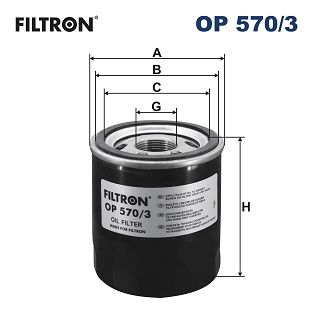 Filtr oleju FILTRON OP570/3