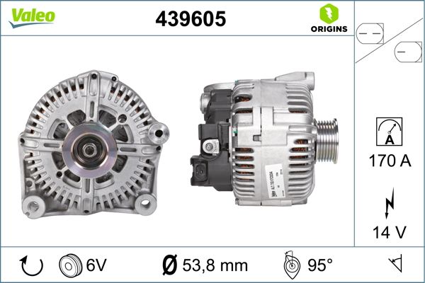Alternator VALEO 439605