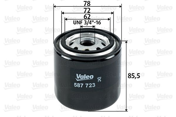 Filtr paliwa VALEO 587723