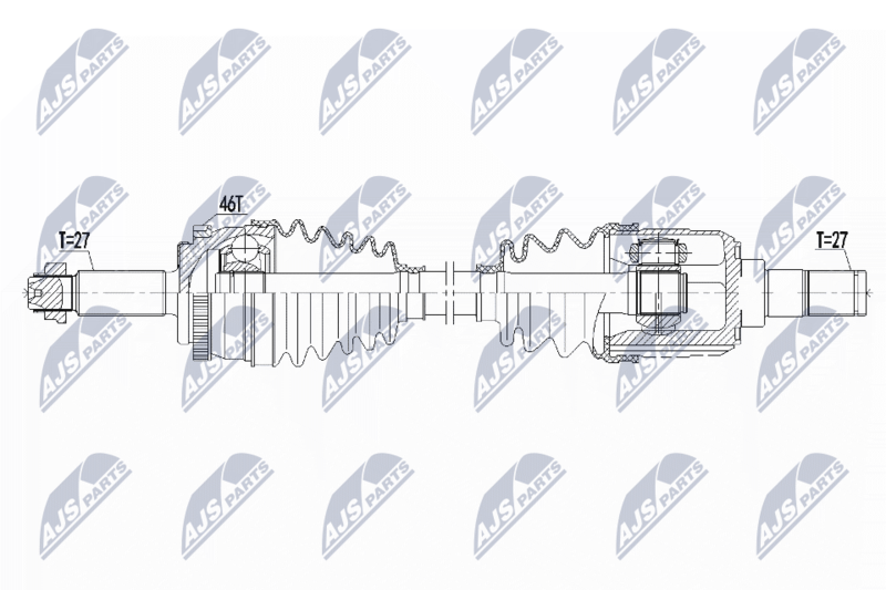 Wał napędowy NTY NPW-KA-366