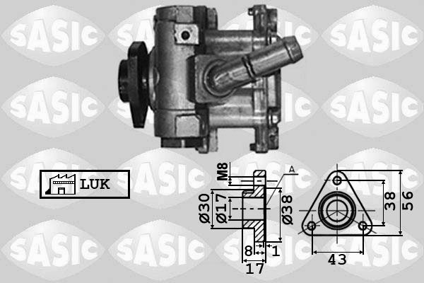 Pompa hydrauliczna, układ kierowniczy SASIC 7076040