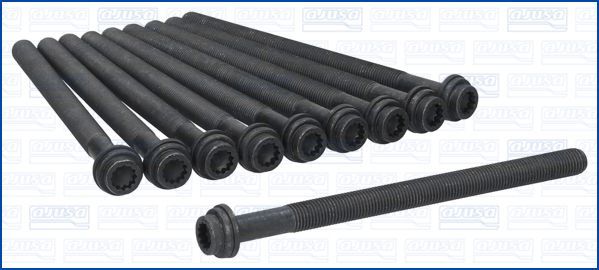 Zestaw śrub głowicy cylindrów AJUSA 81077500