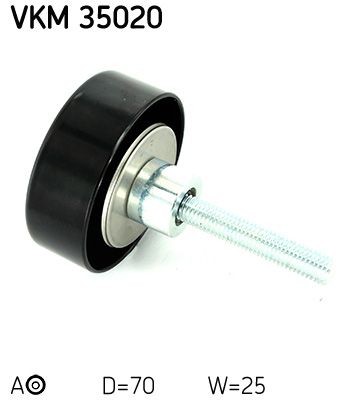 rolka kierunkowa / prowadząca, pasek klinowy zębaty SKF VKM35020