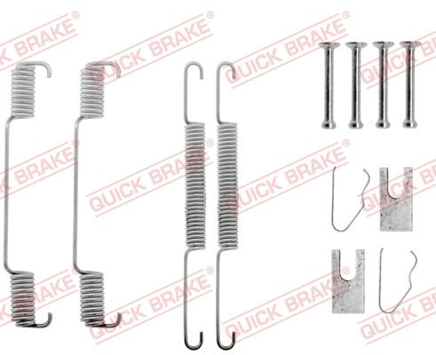 Zestaw akcesoriów, szczęki hamulcowe QUICK BRAKE 105-0608