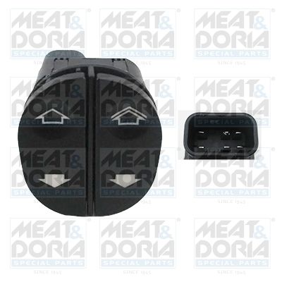 Przełącznik, podnośnik szyby MEAT & DORIA 26044