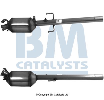Filtr sadzy / filtr cząstek stałych, układ wydechowy BM CATALYSTS BM11044P