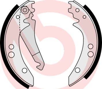 Zestaw szczęk hamulcowych BREMBO S 50 514