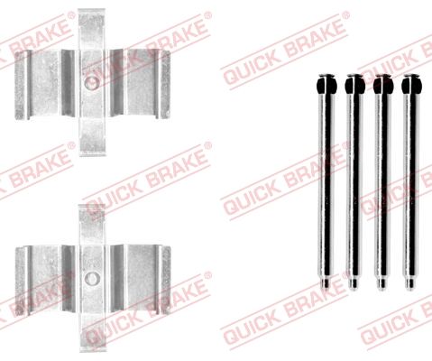 Zestaw akcesoriów, klocki hamulcowe QUICK BRAKE 109-1765