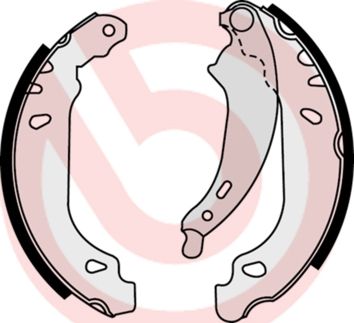 Zestaw szczęk hamulcowych BREMBO S 68 524