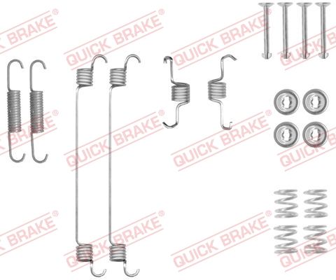 Zestaw akcesoriów, szczęki hamulcowe QUICK BRAKE 105-0018