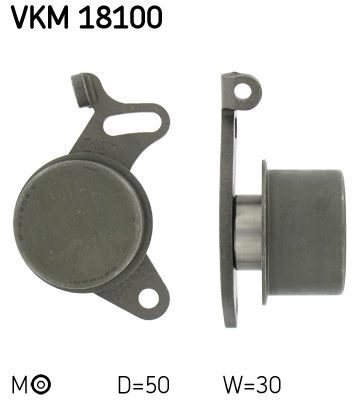 Rolka napinacza, pasek rozrządu SKF vkm 18100