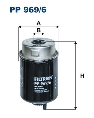 Filtr paliwa FILTRON PP 969/6