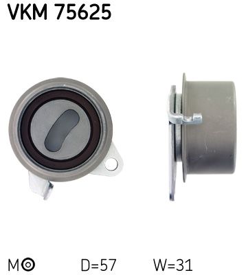Rolka napinacza, pasek rozrządu SKF VKM 75625